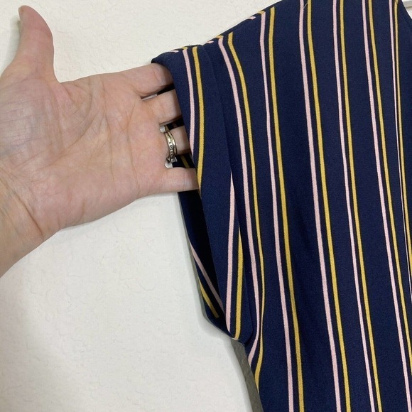 Halogen Multicolored Striped Jumpsuit 6 - Picture 3 of 9